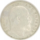 Silver Half Rupee of King Edward VII of Calcutta Mint of 1907.