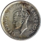 Silver Rupee Coin of  King George VI of Calcutta Mint of 1939.