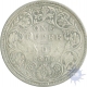 Silver One Rupee Coin of  Victoria Queen of Bombay Mint of 1875.