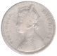 Silver One  Rupee Coin of Victoria Empress of Bombay Mint of  1885.