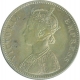 Silver One  Rupee Coin of Victoria Empress of  Bombay Mint of 1885.