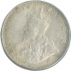 Silver One Rupee Coin of King George V of Calcutta Mint of 1917.