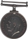 Silver Medal of  King George V of British India of 1919.