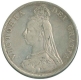 Silver Medal of  Queen Victoria Jubliee Head Half Crown,