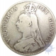 Silver Medal of  Queen Victoria Jubilee Head Half Crown.