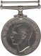 Silver Medal of King George VI of Defence Medal  of 1945.