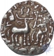 Silver Drachma Coin of Amoghbuti of Kuninda Dynasty.