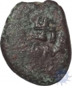 Bronze Coin of of Sagamana Chutukula of Mahasenapati Dynasty.