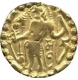 Extremely Rare Gold Stater Coin of Khadaga of Bengal Region.