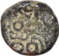 Copper Jital Coin of Devaraya I of Vijayanagara Empire.