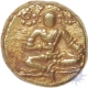 Gold Varaha Coin of King Krishnadevaraya of Vijayanagara Empire.