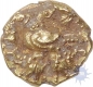 Gold Hallf Varaha Coin of Achutharaya of Vijayanagara Empire.