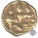 Gold Half Pagoda Coin of Thirumalaraya of Vijayanagara Empire.