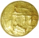 Gold Half Varaha Coin of Venkatapathiraya II of Vijayanagara Empire.