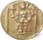 Gold Half Varaha Coin of Srirangaraya II of Vijayanagara Empire.