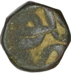 Copper Dam Coin of Narnol Mint of Akbar.