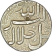 Silver Rupee Coin of Ahmadabad Mint of Akbar.