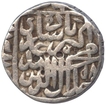 Silver Rupee Coin of Akbar.