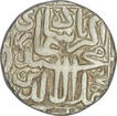 Silver Rupee Coin of Ujjain Mint of Akbar.