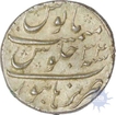 Silver Rupee Coin of Burhanpur Mint of Aurangzeb Alamgir.