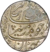 Silver Rupee Coin of Burhanpur Mint of Aurangzeb Alamgir.