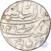 Silver Rupee Coin of Lahore Mint of Aurangzeb Almagir.