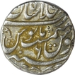 Silver Rupee of Ahmad shah Bahadur of Shahjahanabad Dar-ul-Khilafa Mint