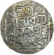 Very Rare Silver tanka of Dhanya Manikya Tripura Kingdom.