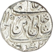 Silver Rupee Coin of Najibabad mint in the name of shah alam II of Awadh State.