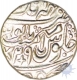 Silver Rupee of Bharatpur State in the name of  Shah Alam II of Maheindrapur mint.