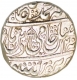 Silver Rupee of Bharatpur State in the name of  Shah Alam II of Maheindrapur mint.