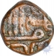 Copper Dokado Coin of Khengerji I of Kutch State in the name of Mahmud Latif Sultan.