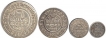 Silver Kori Coins of Khengarji III of Kutch State.