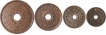 Copper Coins of Vijaya Rajji Kutch State in the name of George VI.