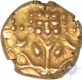 Gold Narasimha Fanam Coin of  Kantirava Narasa Raja Wodeyar of Mysore.