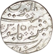 Silver Rupee of  Indo French of Arkat Mint in the name of Shah Alam II.