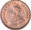 Bronze One Twelfth Anna of King George V of 1925.