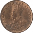 Bronze Quarter Anna of King George V of Bombay Mint of 1924.