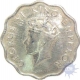 Cupro Nickel One Anna of King George VI of Bombay Mint of 1939.