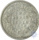 Silver Two Annas Coin of Queen Victoria of Calcutta Mint of 1876.