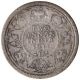 Silver Two Annas Coin of King George V of Calcutta Mint of 1911.