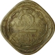 Nickel Brass Two Annas of King George VI of Bombay mint of 1943.