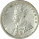 Silver Half Rupee of  King George V of Bombay Mint of 1919.