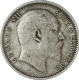 Silver One Rupee Coin of King Edward VII of Calcutta Mint of 1903.