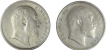 Silver Rupee Coins of King Edward VII.