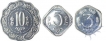 Aluminum Proof Coins of Bombay Mint.