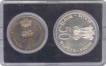 Set of Two coins of Food For All of Bombay Mint.