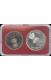 UNC Set of Two Coins of Planned Families of Bombay Mint of 1976.