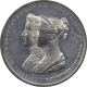 White Metal Medal of Princess Victoria of 1841.