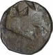 Copper Alloy coin of Magh Dynasty of Kaushambhi.